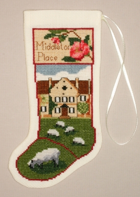 click here to view larger image of Middleton Place Stocking Ornament (counted cross stitch kit)