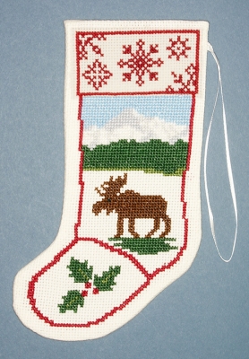 Moose Stocking Ornament