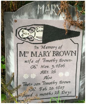 Sad Tombstone of Mrs Mary Brown, The