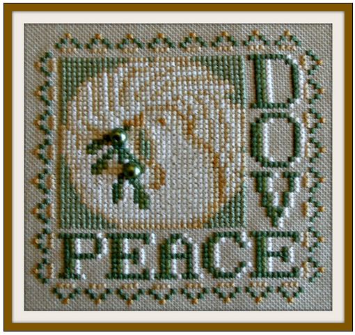 click here to view larger image of Word Play - Peace Dove (chart)
