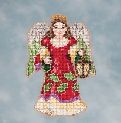 click here to view larger image of Angel With Lantern (counted cross stitch kit)