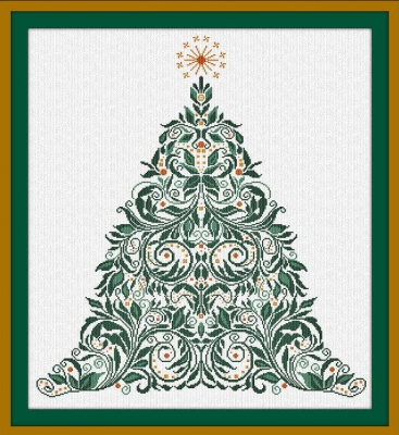 click here to view larger image of Christmas Tree 74 - CT74 (chart)