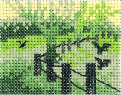 click here to view larger image of Meadow (counted cross stitch kit)