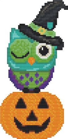click here to view larger image of Halloween Owl (chart)