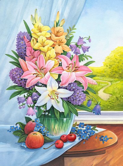 Table Florals - Alexandra Gavrilova