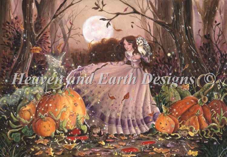 click here to view larger image of Autumn Faery Witch (chart)
