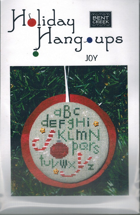 click here to view larger image of Holiday Hang Ups - Joy (counted cross stitch kit)