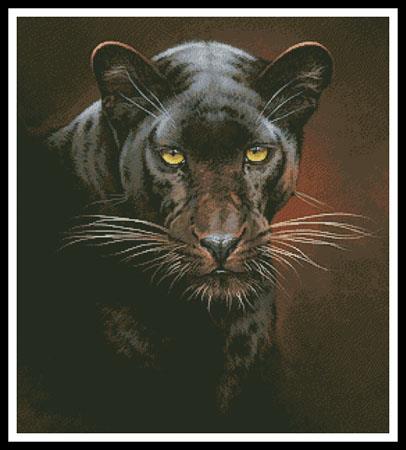 click here to view larger image of Black Panther Portrait  (Fuz Caforio) (chart)