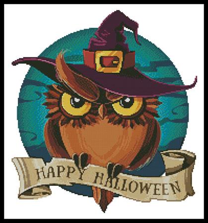 Halloween Owl  (Olga Grig)