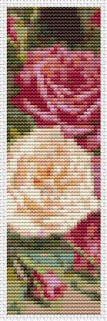 click here to view larger image of Roses Bookmark (chart)