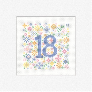 click here to view larger image of Greeting Cards - Occasions 18 (counted cross stitch kit)