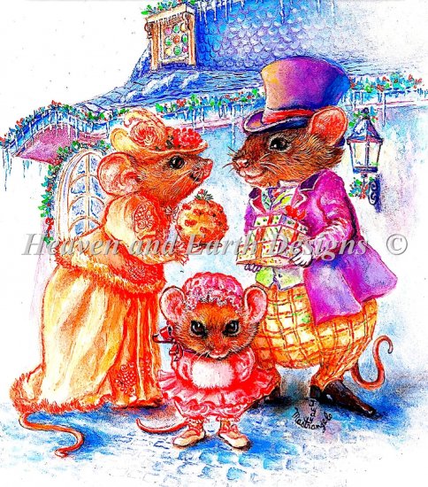 Cratchit Christmas Mouse