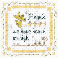 Angels We Have Heard Kit - Beyond Cross Stitch
