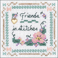 Friends In Stitches Kit - Beyond Cross Stitch