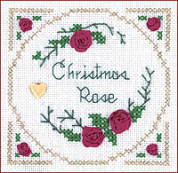 Christmas Rose Kit - Beyond Cross Stitch Level 2