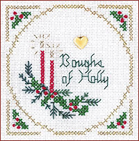 Boughs Of Holly Kit - Beyond Cross Stitch Level 2