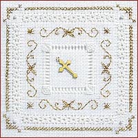 White And Gold Kit - Beyond Cross Stitch Level 4
