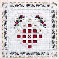 Christmas Heart Kit - Beyond Cross Stitch Level 5