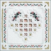 Floral Hearts Kit - Beyond Cross Stitch Level 5