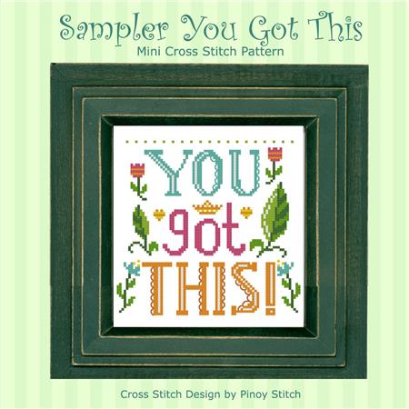 click here to view larger image of You Got This Sampler (chart)