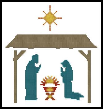click here to view larger image of Small Nativity  (Joni Prittie) (chart)