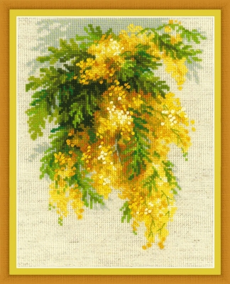 click here to view larger image of Mimosa (counted cross stitch kit)