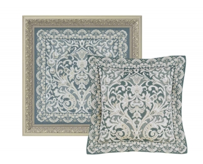 click here to view larger image of Cushion/Panel Viennese Lace (counted cross stitch kit)