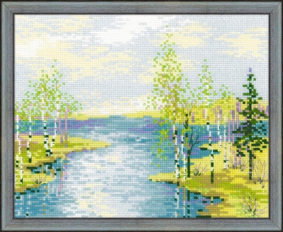 click here to view larger image of Estuary (counted cross stitch kit)