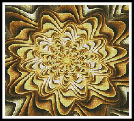 click here to view larger image of Fractal Abstract (Cropped)  (Barbara Lane) (chart)