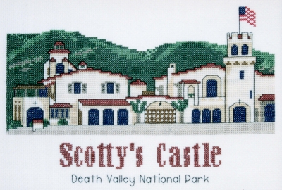 click here to view larger image of Scottys Castle (counted cross stitch kit)