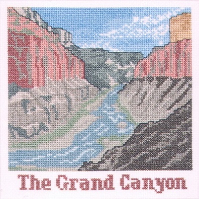 click here to view larger image of Grand Canyon (counted cross stitch kit)