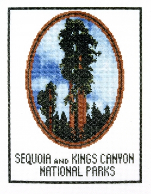 click here to view larger image of Majestic Sequoia, The (counted cross stitch kit)