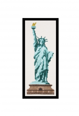 click here to view larger image of Statue Of Liberty (counted cross stitch kit)