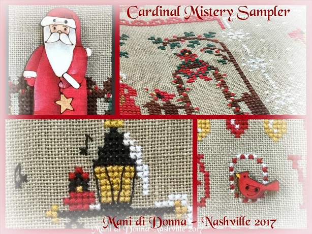click here to view larger image of Cardinal Mystery Sampler - Part   (chart)