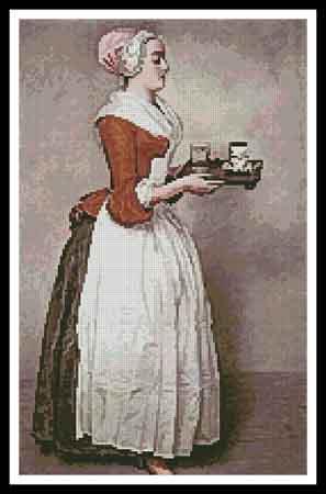 Chocolate Girl, The  (Jean-Etienne Liotard)