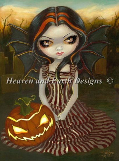 click here to view larger image of Mini Halloween Twilight - No Background (chart)