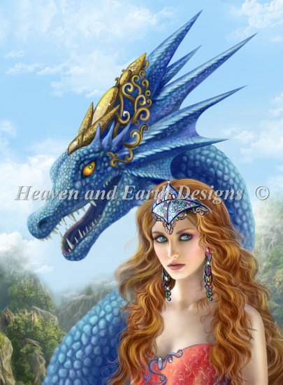 click here to view larger image of Blue Dragon - Alena Lazareva (chart)