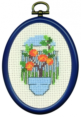 click here to view larger image of Picket Fence (counted cross stitch kit)