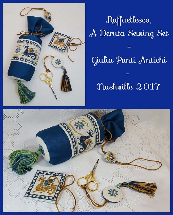 Raffaellesco - A Deruta Sewing Set