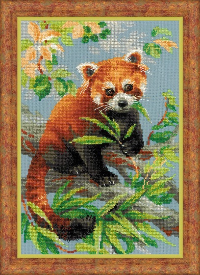 click here to view larger image of Red Panda (counted cross stitch kit)