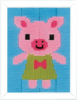 Pig In A Dress Long Stitch