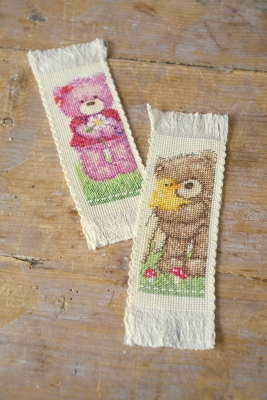 Popcorn  Bears Bookmarks (Set of 2)