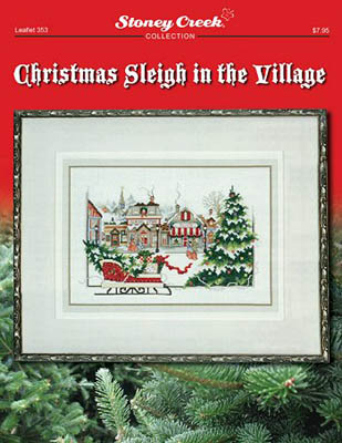 Christmas Sleigh In The Village