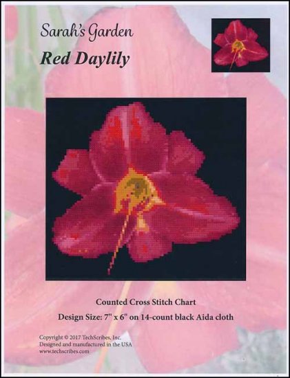Red Daylily - Sarahs Garden Series