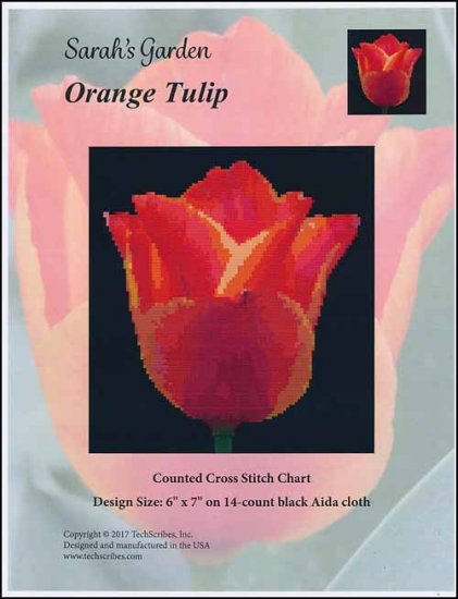 Orange Tulip - Sarahs Garden Series