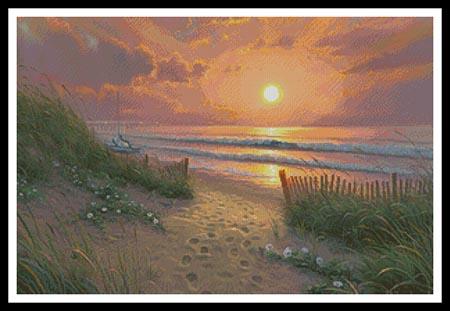 Morning Glories Painting  (Mark Keathley)