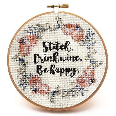 Stitch and Drink Wine