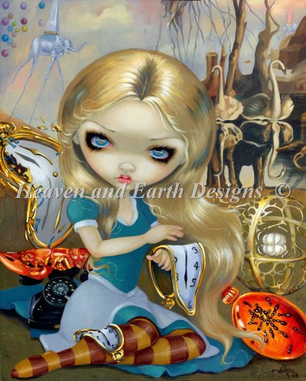 click here to view larger image of Alice in a Dali Dream/Mini (chart)