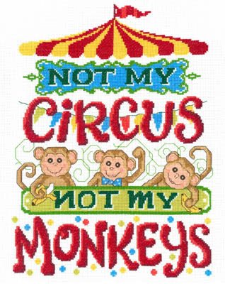 click here to view larger image of Not My Monkeys (chart)