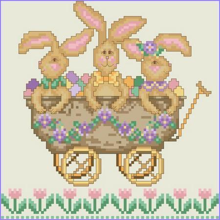All Aboard! The Bunny Express